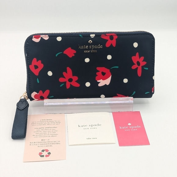 Kate Spade New York Chelsea Whimsy Floral Large Continental Wallet - Picture 1 of 3